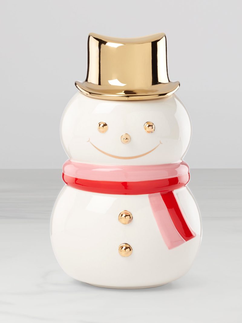 Be Jolly Snowman Cookie Jar