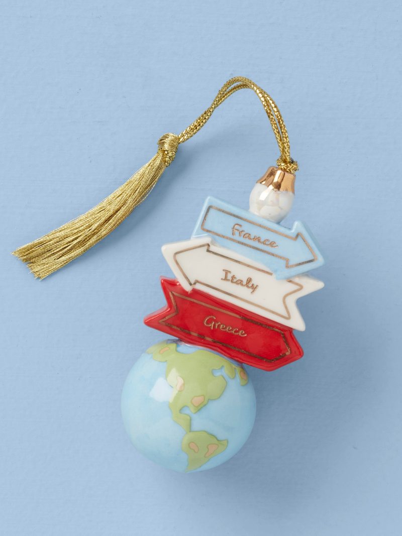 Personalized Travel Ornament