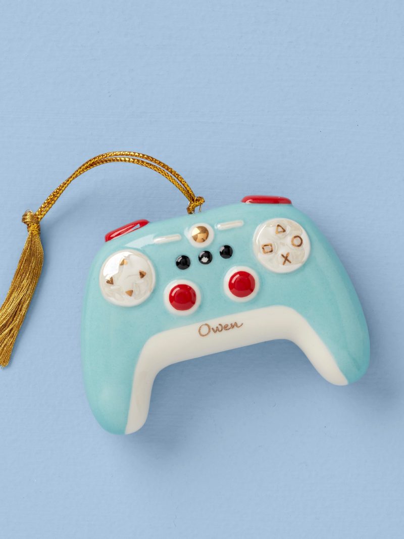 Personalized Video Game Controller Ornament