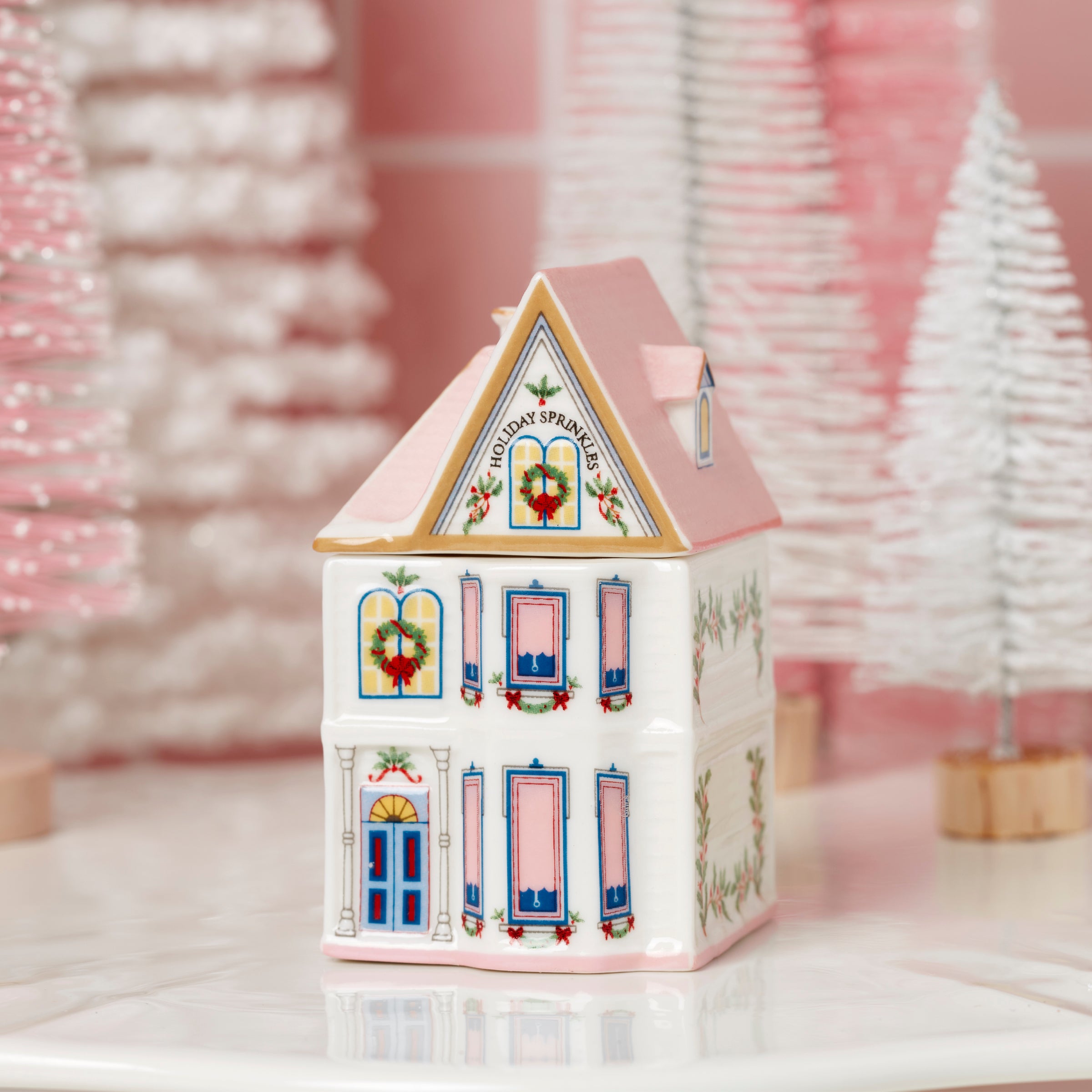 Lenox Spice Village 6-Piece Christmas Spice Jar Set
