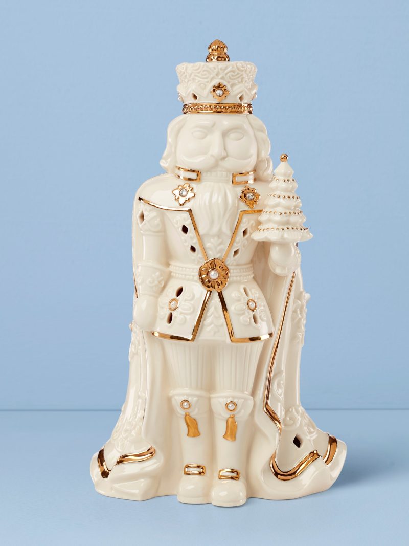 Florentine & Pearl Lit Nutcracker Figurine